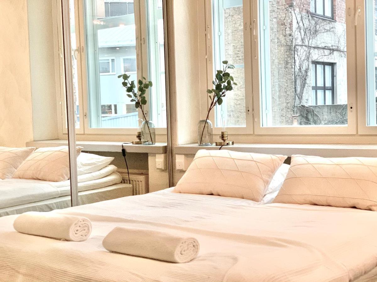 City Home Finland Ratina - Spacious Studio With Own Sauna And Great Location Next To Uros Live Arena Тампере Екстериор снимка